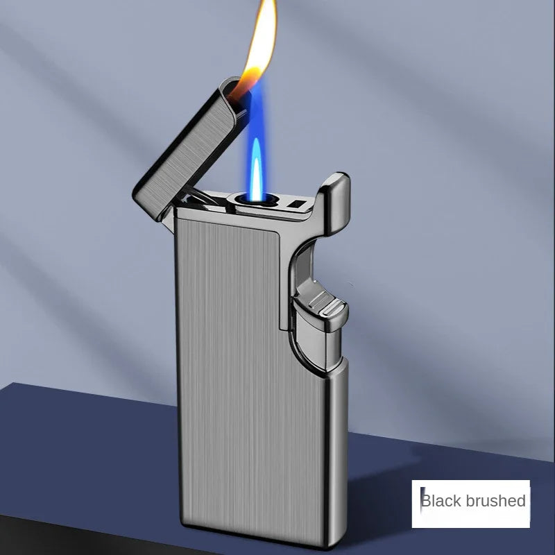 Metal Double Fire Jet Butane Lighter | Stornfield