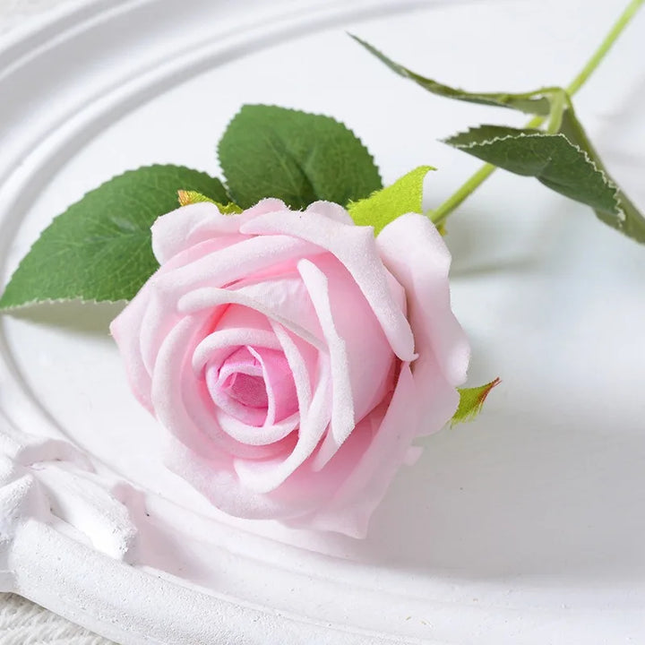 Stornfield | 20 Pieces Realistic Velvet Silk Rose Bouquet