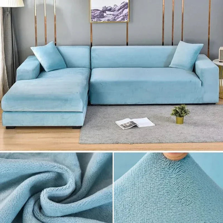 Stornfield | PlushFit - High-Quality Sofa Covers Made of Stretch Velvet