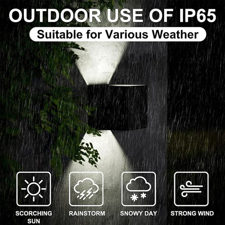 Outdoor LED wall light | Stornfield