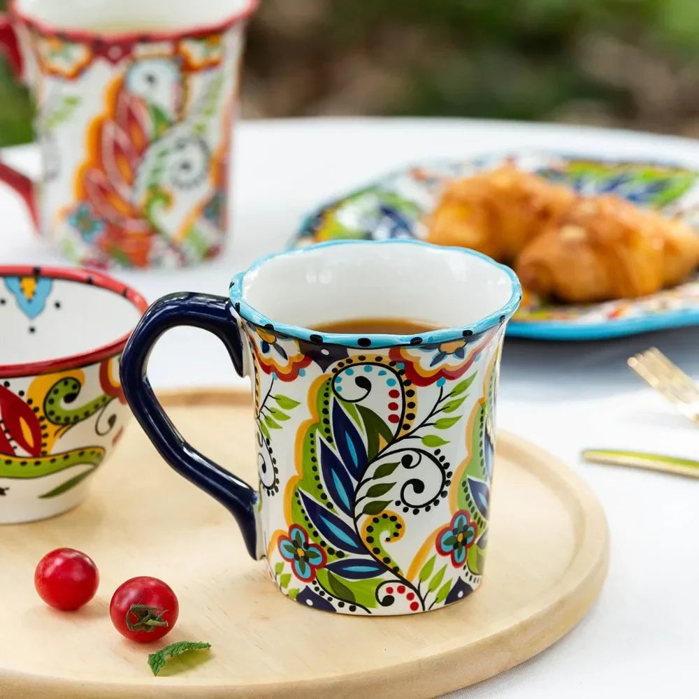 Bohemian Blossoms Coffee Mug | Stornfield
