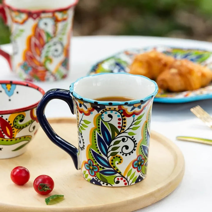 Bohemian Blossoms Coffee Mug | Stornfield