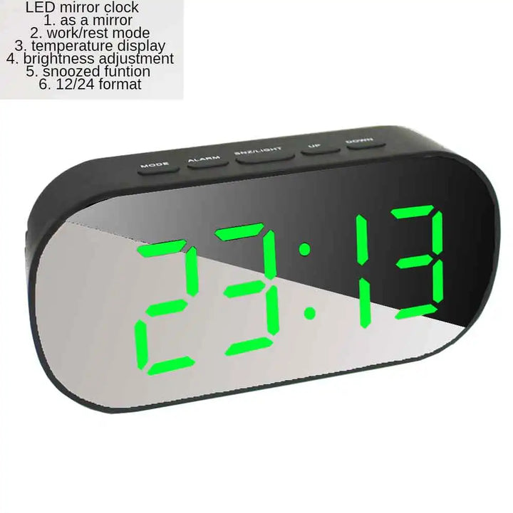 Stornfield | Curved Screen Digital Alarm Clock