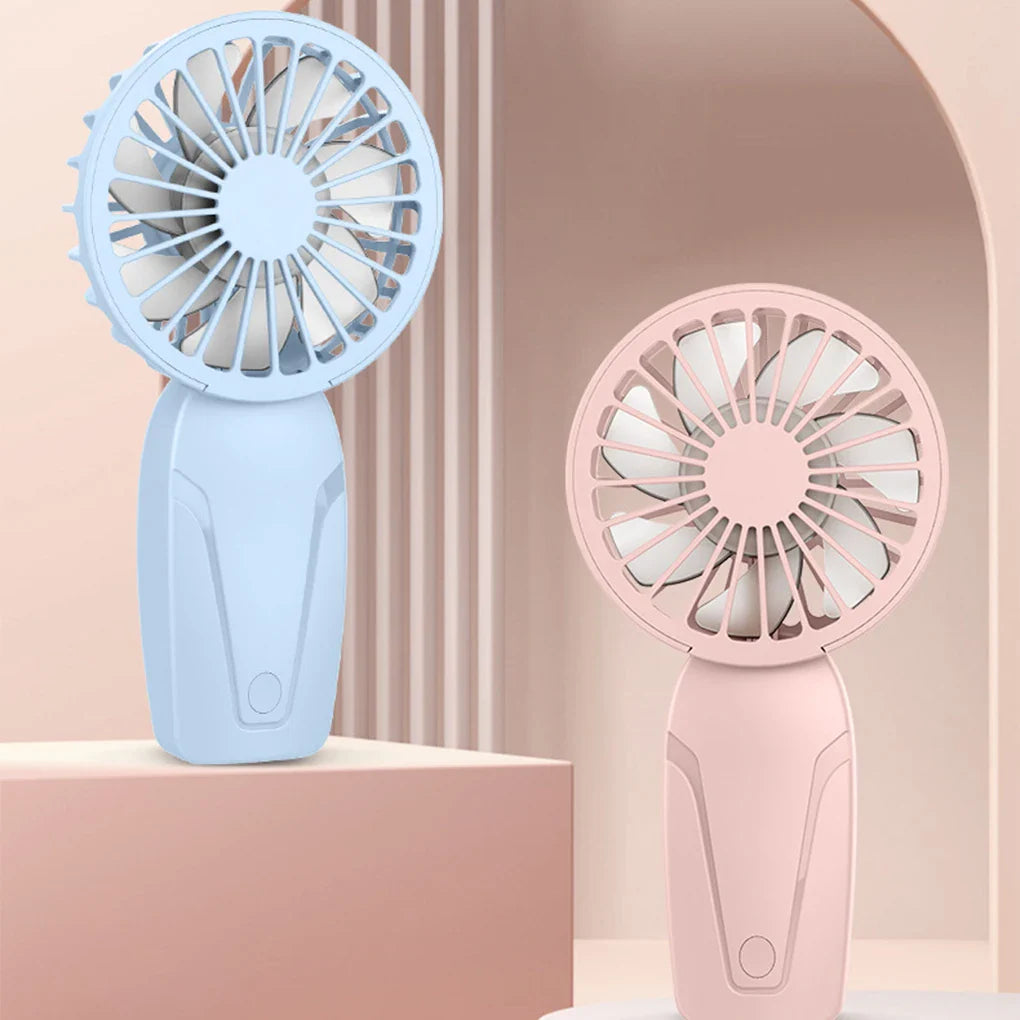 Portable Handheld Mini Fan – Lightweight ABS USB Rechargeable Pocket Fan for On-the-Go Cooling | Stornfield