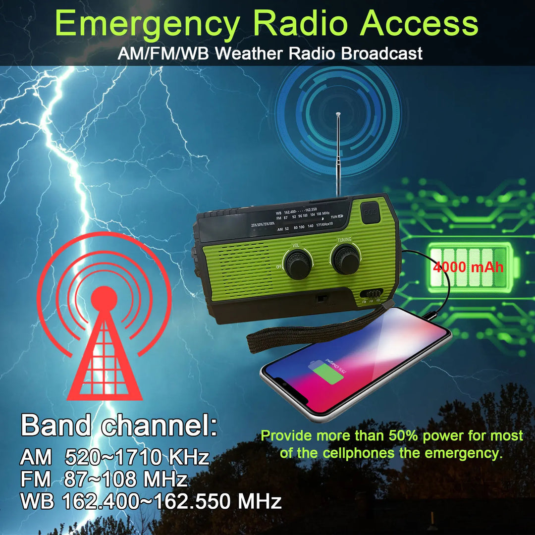 Emergency Solar Radio | Stornfield