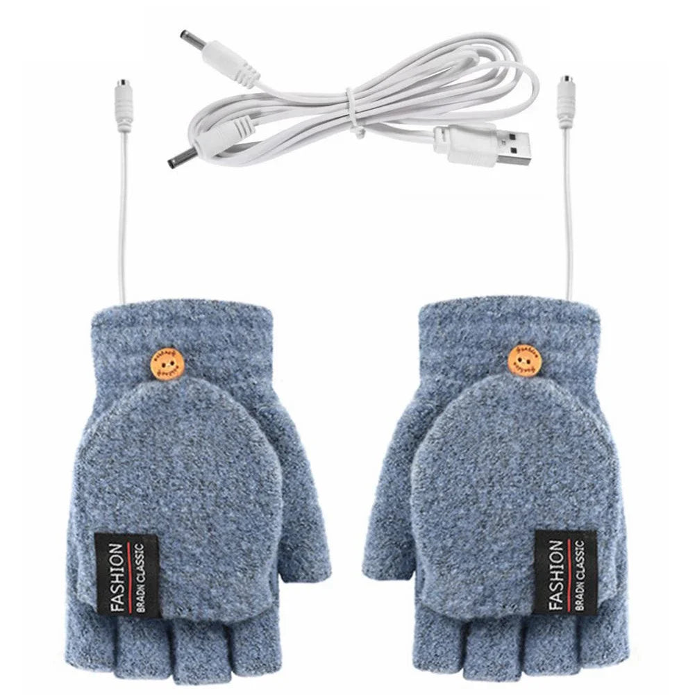 USB Rechargeable Warm Wave Heated Gloves | Stornfield