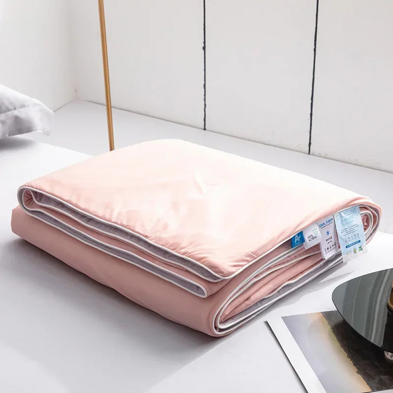 High-Quality Cooling Blanket – Smooth Air-Conditioning Comforter, Lightweight Summer Quilt with Double-Sided Cooling Fabric | Stornfield