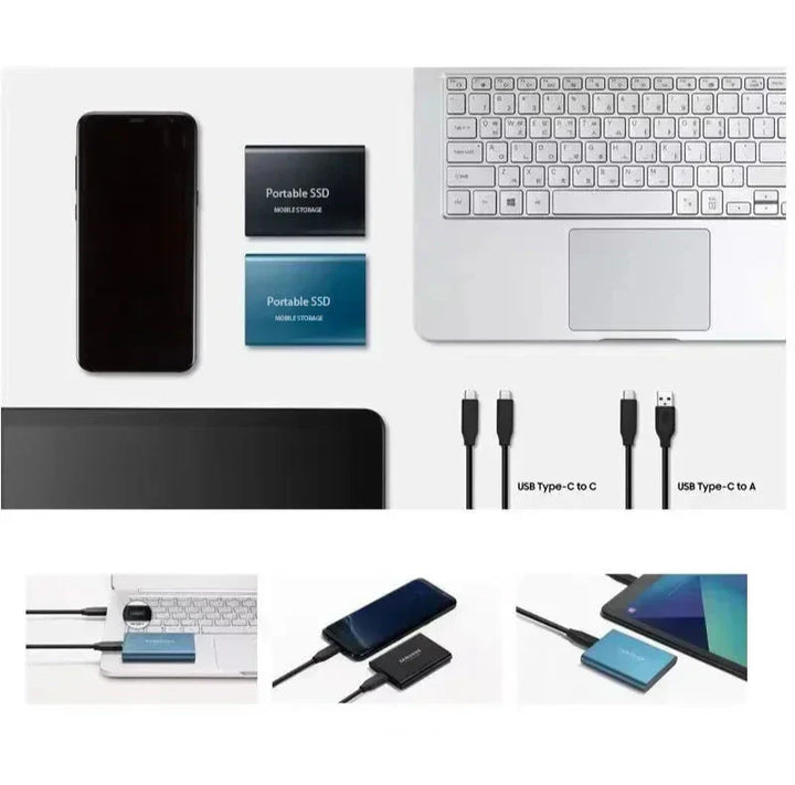 Stornfield | Portable SSD 128GB Hard Drive External Storage Compact Fast Best Quality