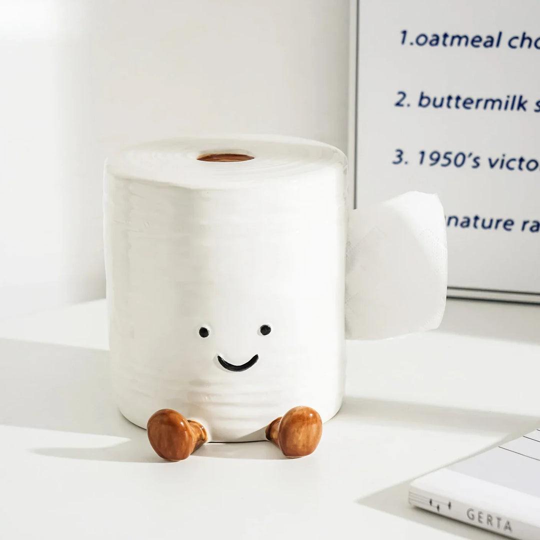 Smiley Toilet Paper Tissue Box | Stornfield