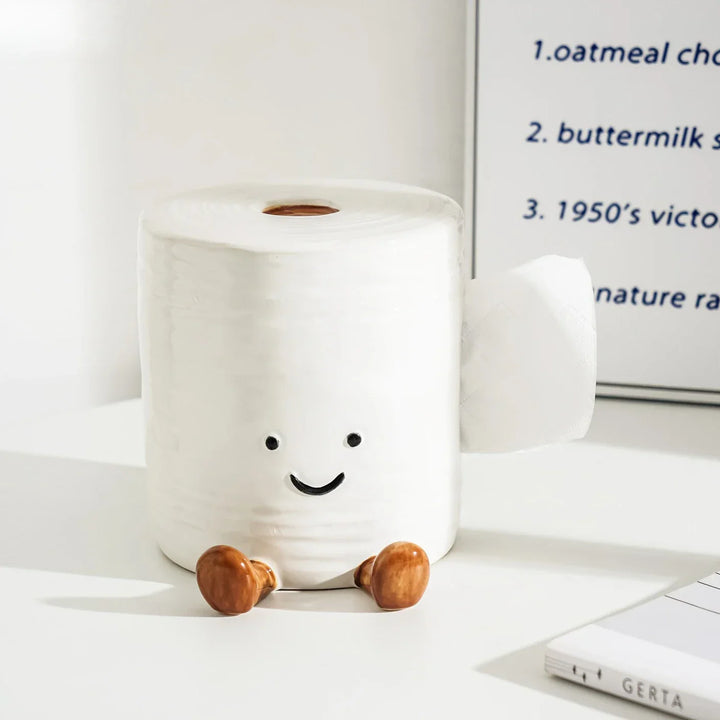 Smiley Toilet Paper Tissue Box | Stornfield