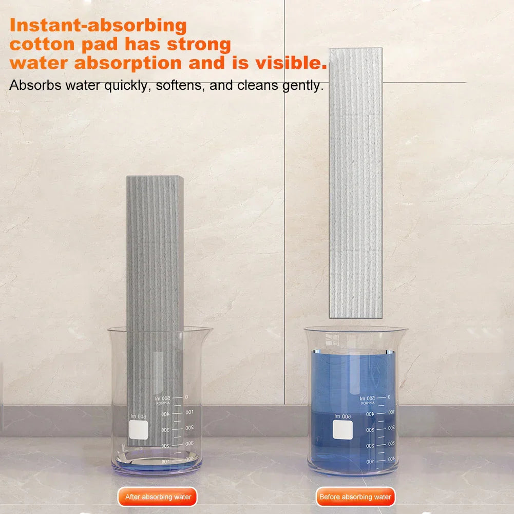 Scratch-Safe Compact Dual Texture Sponge Mop | Stornfield