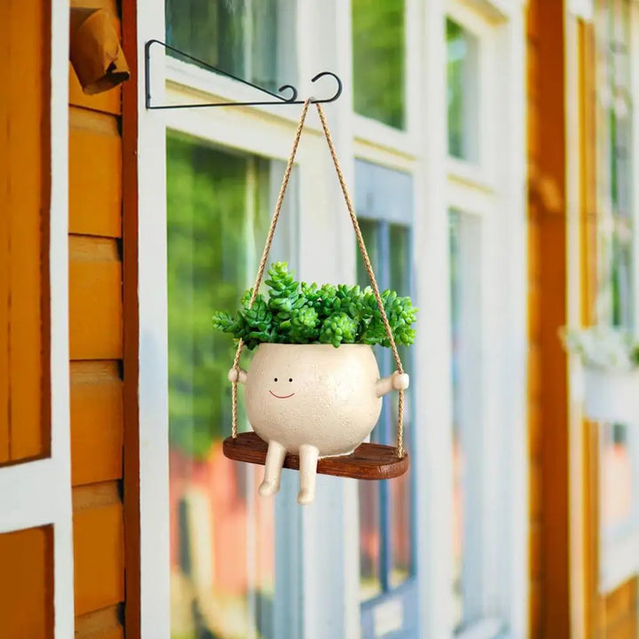 Swing Smiling Face Flower Pot | Stornfield