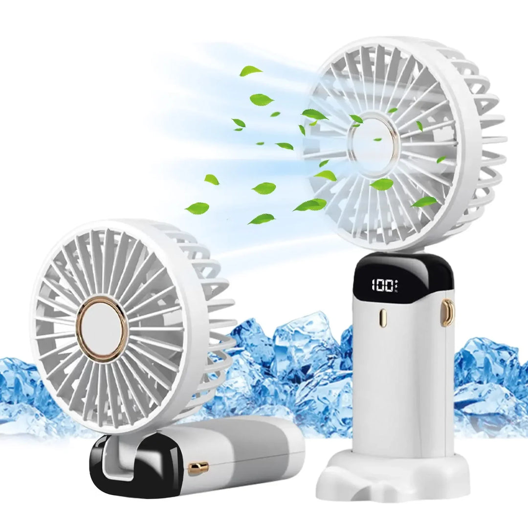 Electric Fan Portable Air Conditioner Mini Cooler Rechargeable Neck Fans for Home Free Shipping Hand Usb Conditioning Blades | Stornfield