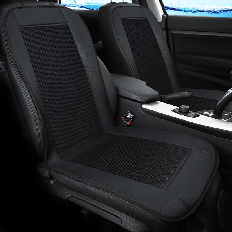 DC 12V 3D Car Seat Cooling Cushion | 8-Fan Ventilated Summer Air Seat for Fast Cooling | Stornfield