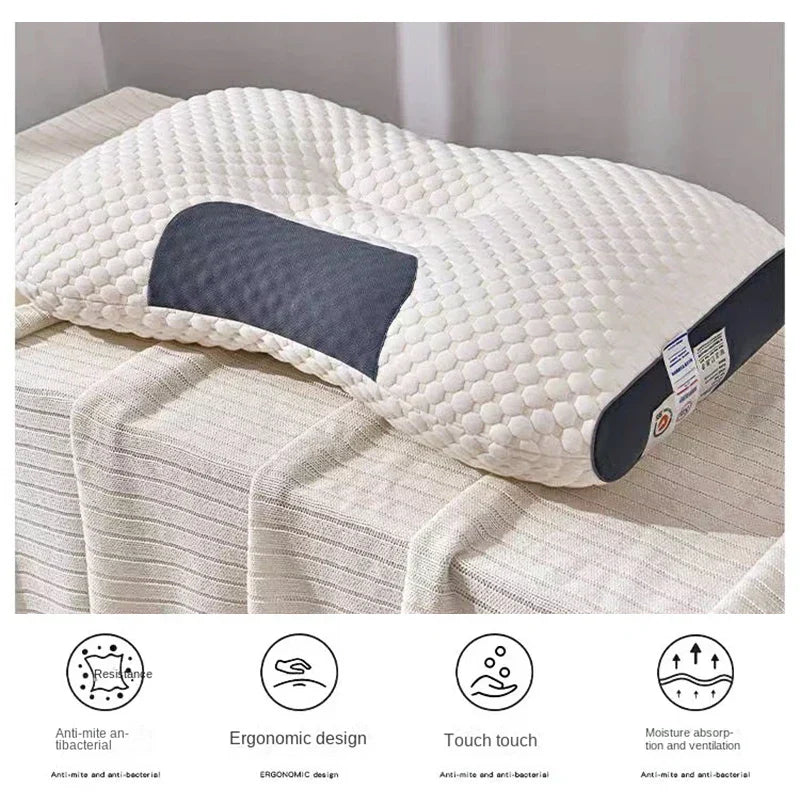 Stornfield | Orthopedic Neck Pillow with Reverse Traction for One Patient, 48 x 74 cm