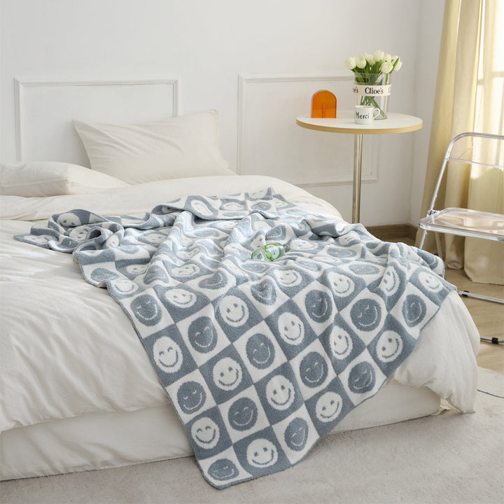 Stornfield | Couverture à carreaux Smiley