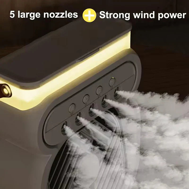 3in1 Air Cooler LED Night Lamp Humidifier Fan | Stornfield