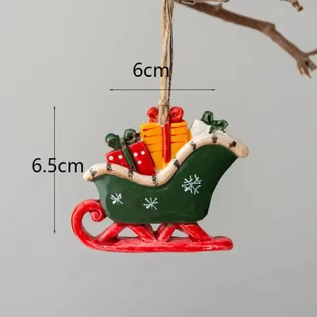 Classic Christmas decoration – Hanging Christmas stockings with moose design | Stornfield
