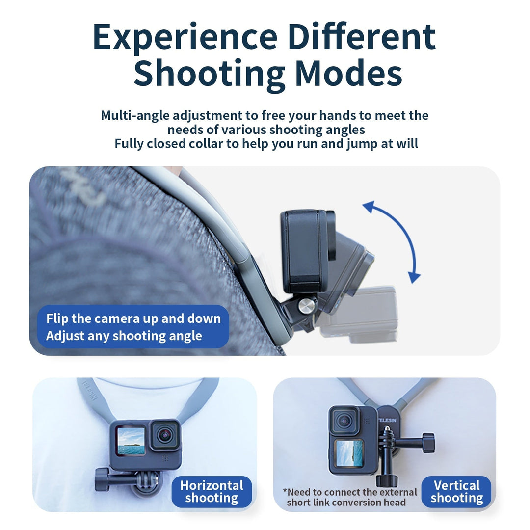 Magnetic Silicone Neck-Mounted Action Camera Accessories | Stornfield