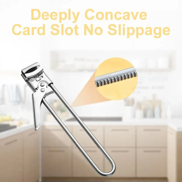 Stornfield | Adjustable Stainless Steel Bottle Opener | Non-Slip Bottle Opener | New Kitchen Utensil