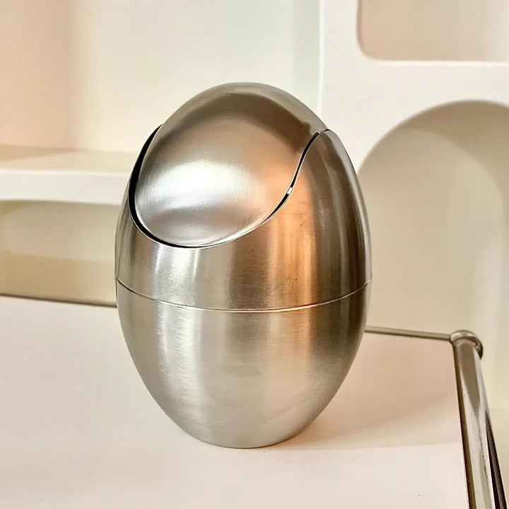 LuxBin Mini Trash Can made of Stornfield Stainless Steel