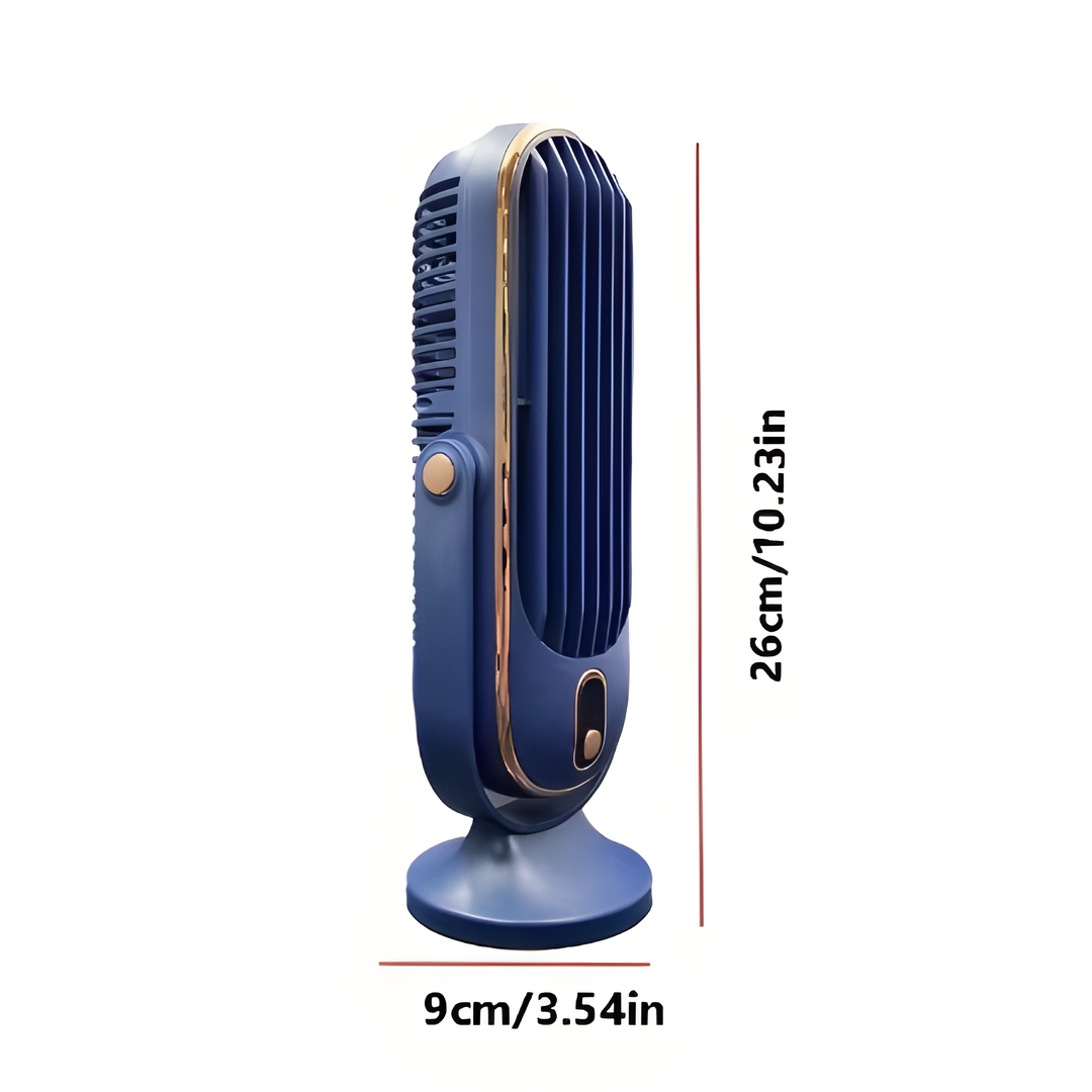 Compact High-Power Portable Desktop Fan - USB Rechargeable | Stornfield