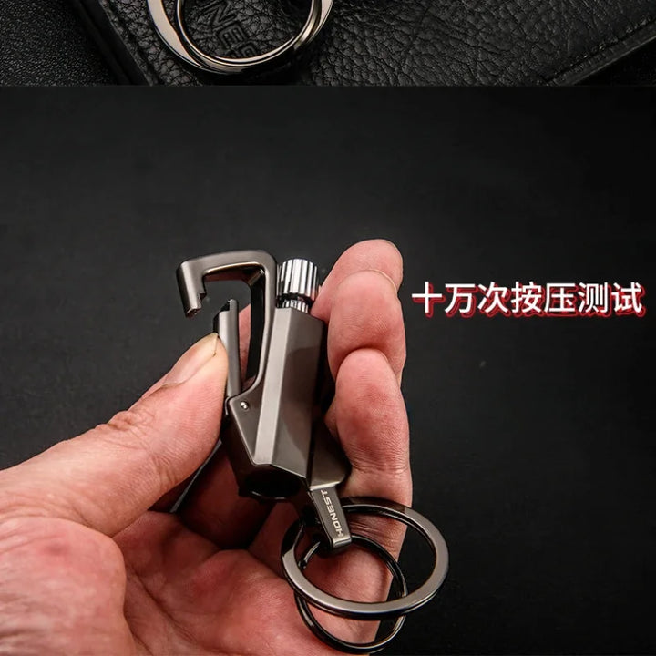 Stornfield | FlareKey – Multifunction Keychain Lighter | Windproof Kerosene Lighter for Outdoor & Everyday Use