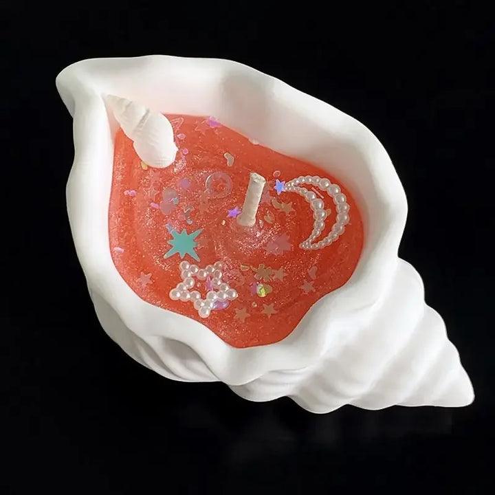 Handmade Sea Shell Starfish Aromatherapy Candle | Stornfield