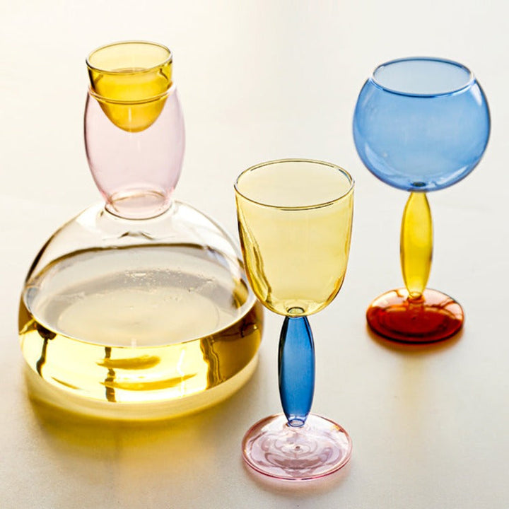 Stornfield | 3-Color Borosilicate Glass - Wine Glass
