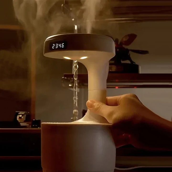 Stornfield | Anti-Gravity Water Droplet Air Humidifier Night Lamp