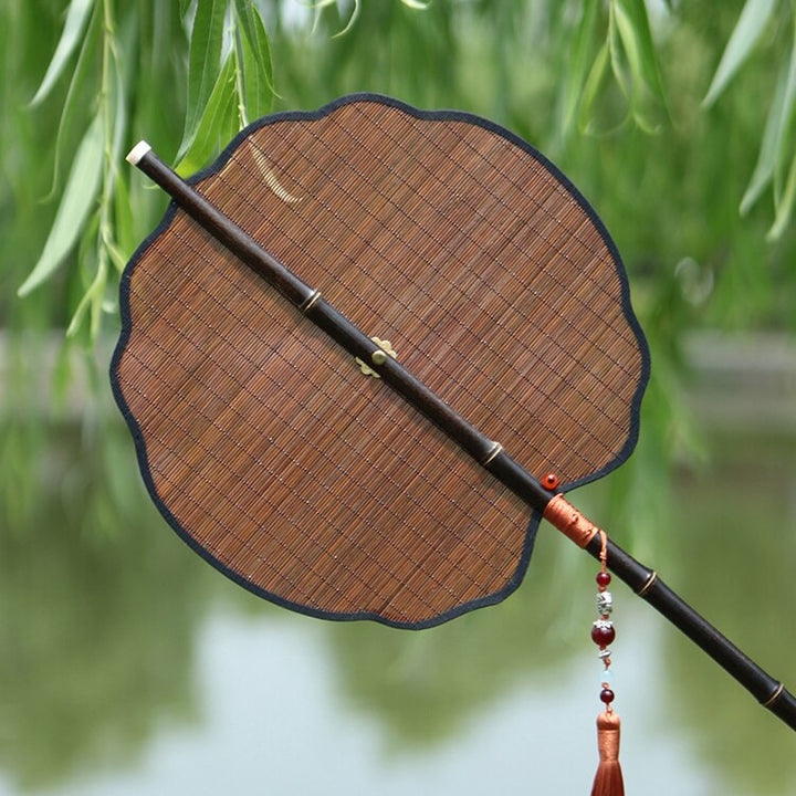 Foldable Bamboo Silk Hand Fan | Stornfield
