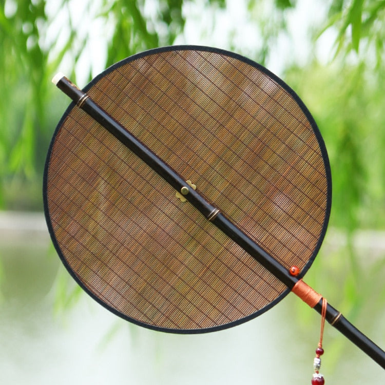 Foldable Bamboo Silk Hand Fan | Stornfield