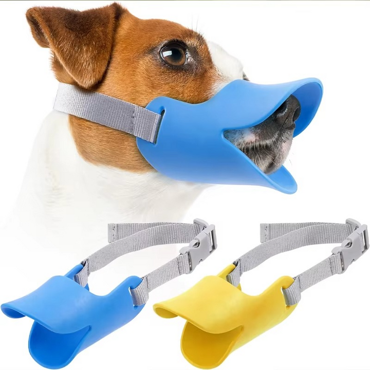 Stornfield | Adjustable Silicone Duckbill Dog Muzzle for Small and Large Dogs