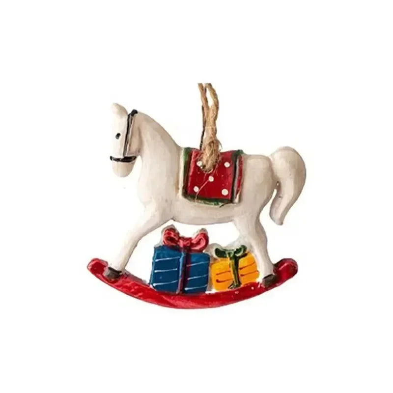 Classic Christmas decoration – Hanging Christmas stockings with moose design | Stornfield