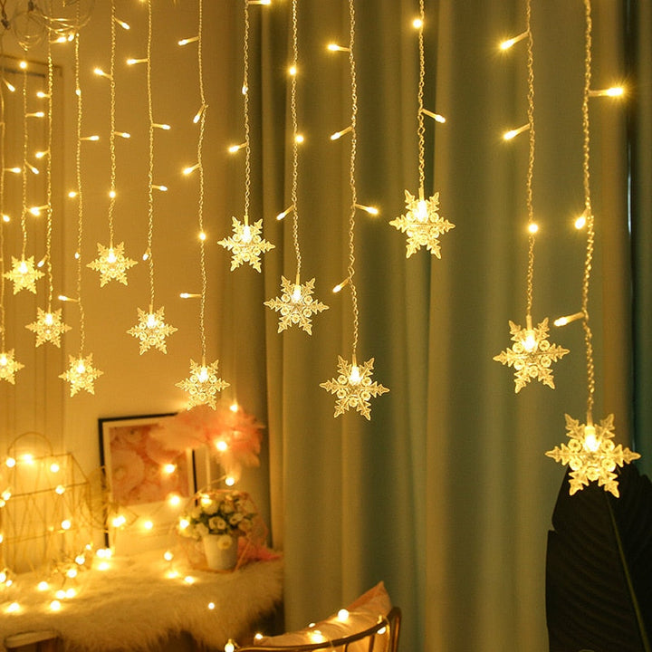 LED Fairy Snowflake Lights | Stornfield