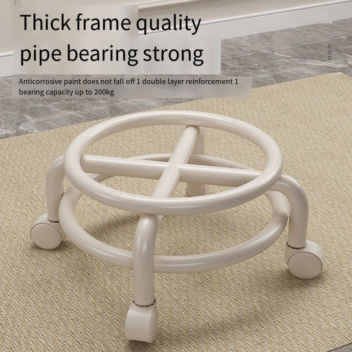 RollEase Mini Rolling Elegant Low Stool | Stornfield