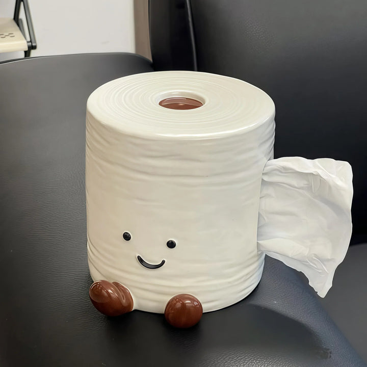 Smiley Toilet Paper Tissue Box | Stornfield