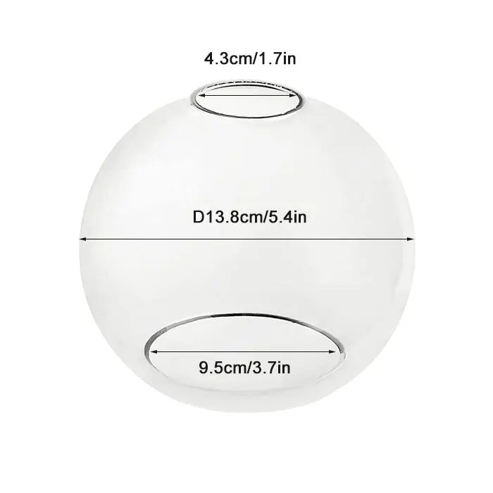 Stornfield | ClearShade | Transparent Lampshade Light Cover