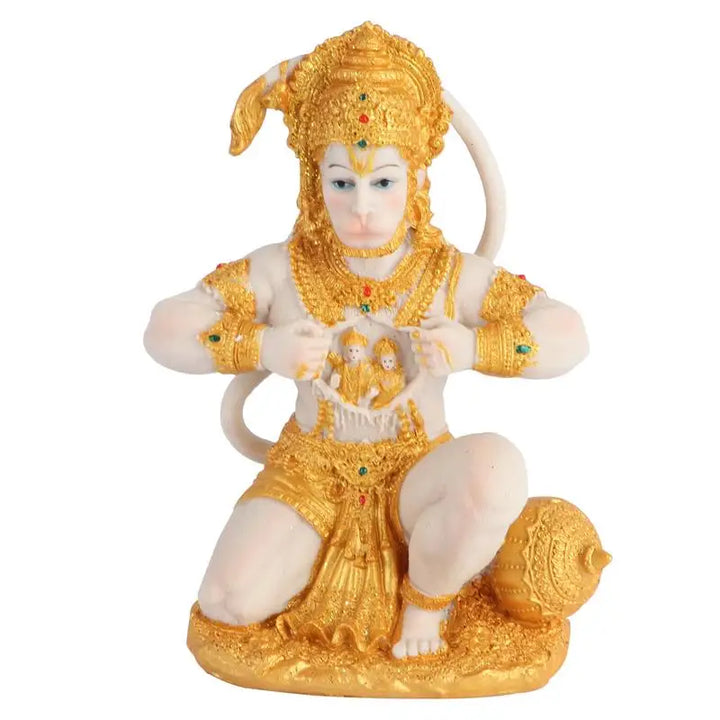Stornfield | Hanuman Buddha Monkey God Figurine 1 Piece Southeast Asian Style Home Sculpture Lord Hanuman Statue Buddha Ornament