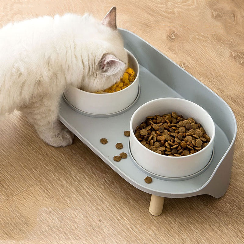 Scandinavian Style Double Feeding Bowl For Your Dog or Cat | Stornfield
