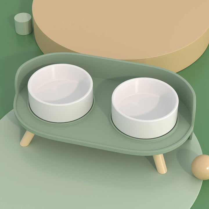 Scandinavian Style Double Feeding Bowl For Your Dog or Cat | Stornfield