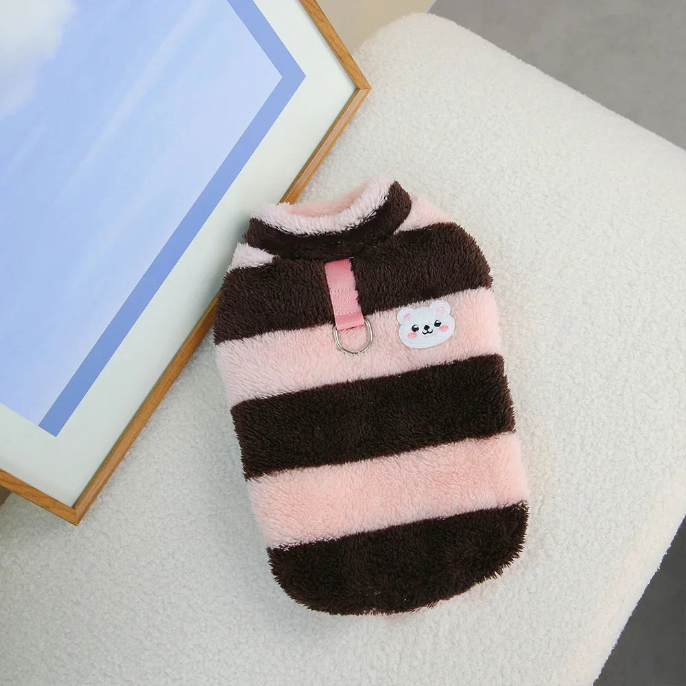 Warmer fleece dog sweater for small dogs Stornfield