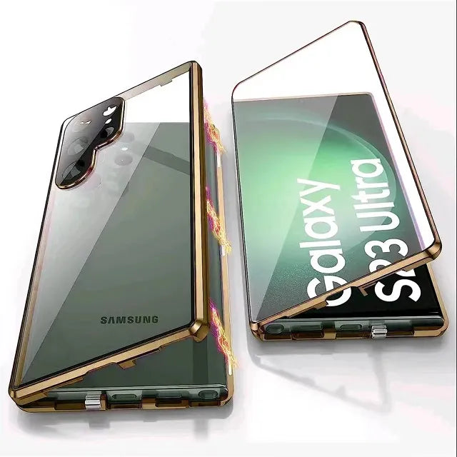 Stornfield | Metal Aluminum Alloy 360 Case with Safety Closure for Samsung Galaxy S24-S23 Series