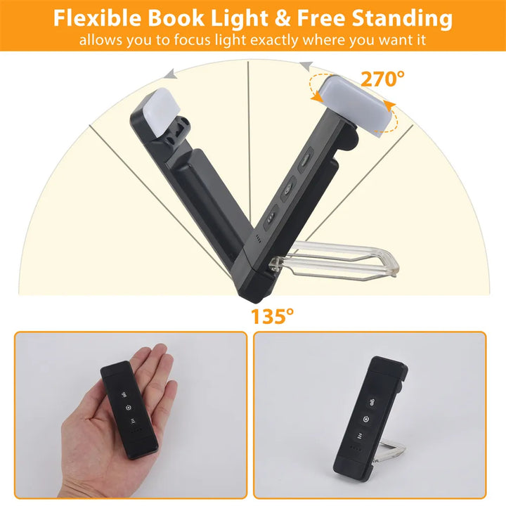 Stornfield | Clip-on book light with timer