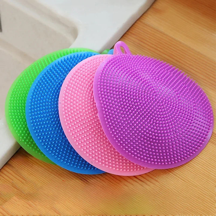 CleanFlex – Silicone Dish Brush & Multifunctional Kitchen Scrubber Pad Stornfield