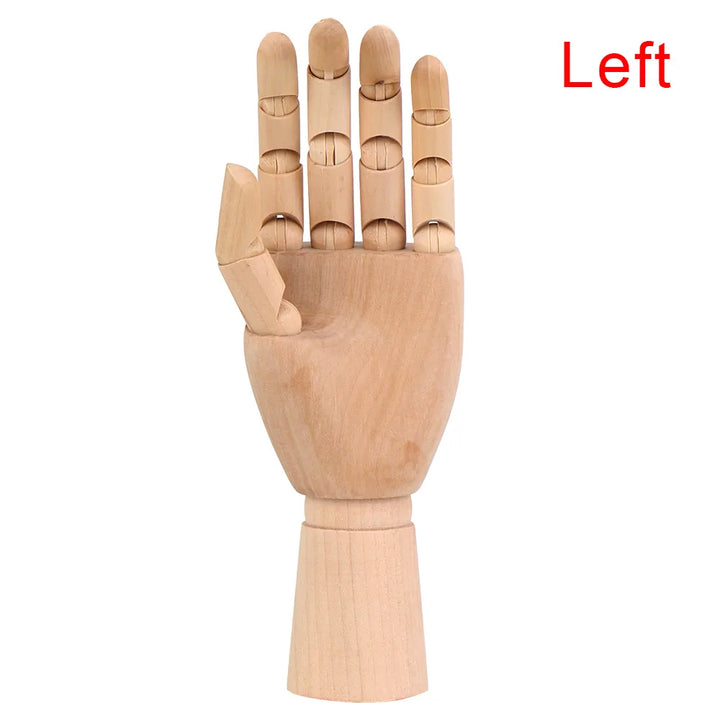 Wooden Movable Hand Model 25cm Modern Art Reference | Stornfield