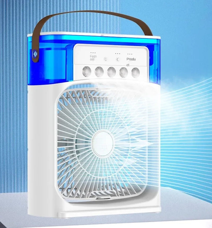 Portable Air Conditioner & Humidifier: Hydrocooling Small Air Cooler with 3-Speed Fan Adjustment - Ideal for Office and Household Use | Stornfield