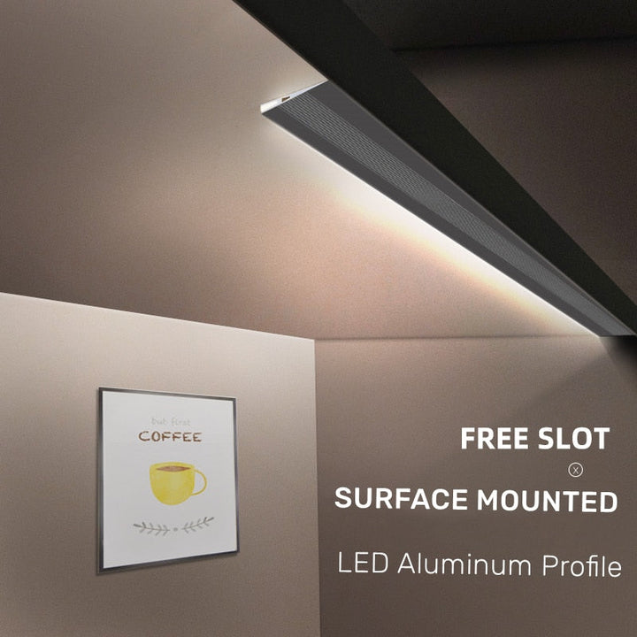 InvisiStornfielde Surface Aluminum Thin Light Panel | Stornfield