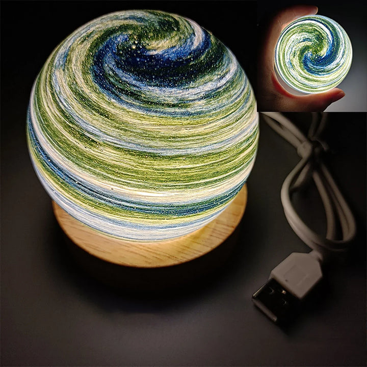 3D Crystal Planets Atmosphere Night Lamp | Stornfield