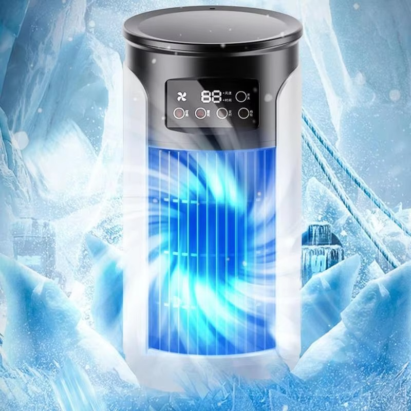 Portable Air Conditioners Fan Evaporative Cooler USB Quiet Timer Room Cooling Small 10 oz Water Tank Personal Cooler Adjustable | Stornfield